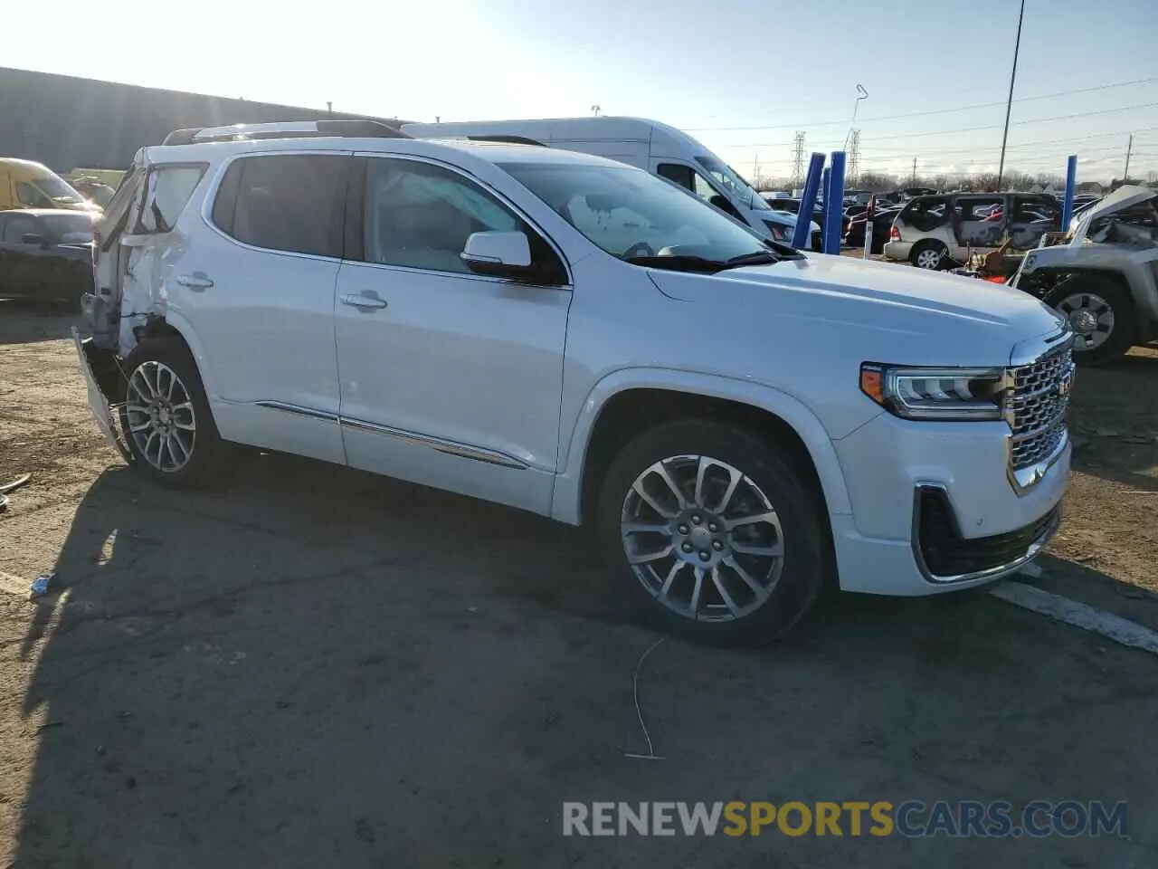 4 fotografías del automóvil dañado 1GKKNXLS1PZ169972 GMC ACADIA DEN 2023