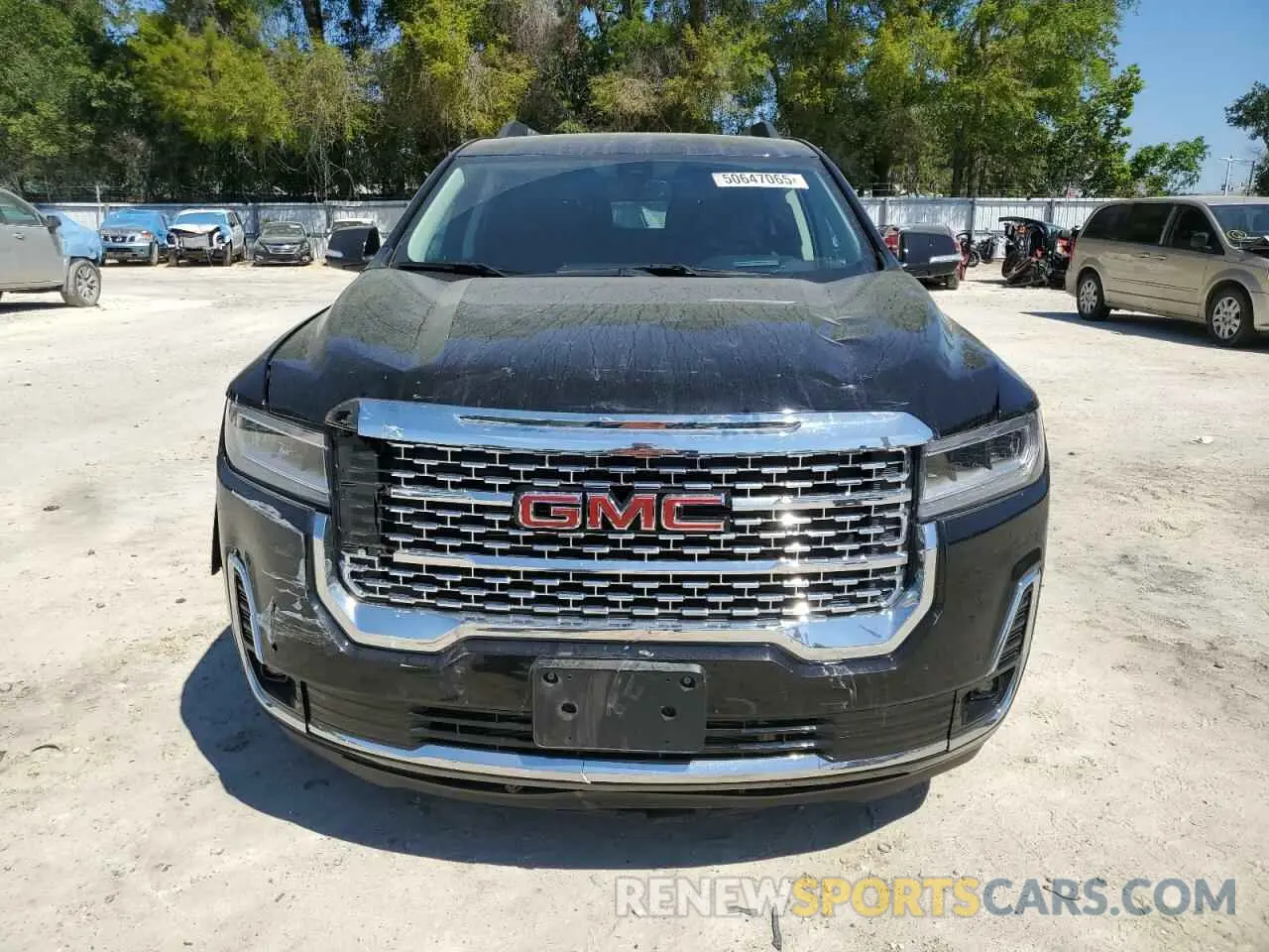 5 fotografías del automóvil dañado 1GKKNXLS1PZ228115 GMC ACADIA DEN 2023
