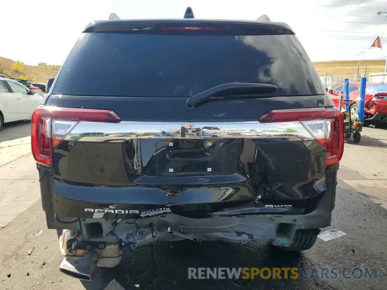 6 fotografías del automóvil dañado 1GKKNXLS2PZ223165 GMC ACADIA DEN 2023