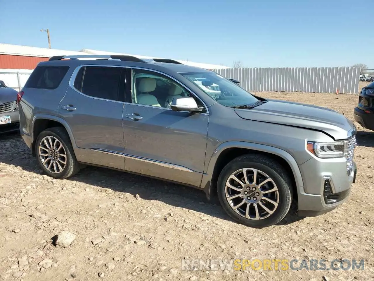 4 fotografías del automóvil dañado 1GKKNXLS7PZ205230 GMC ACADIA DEN 2023