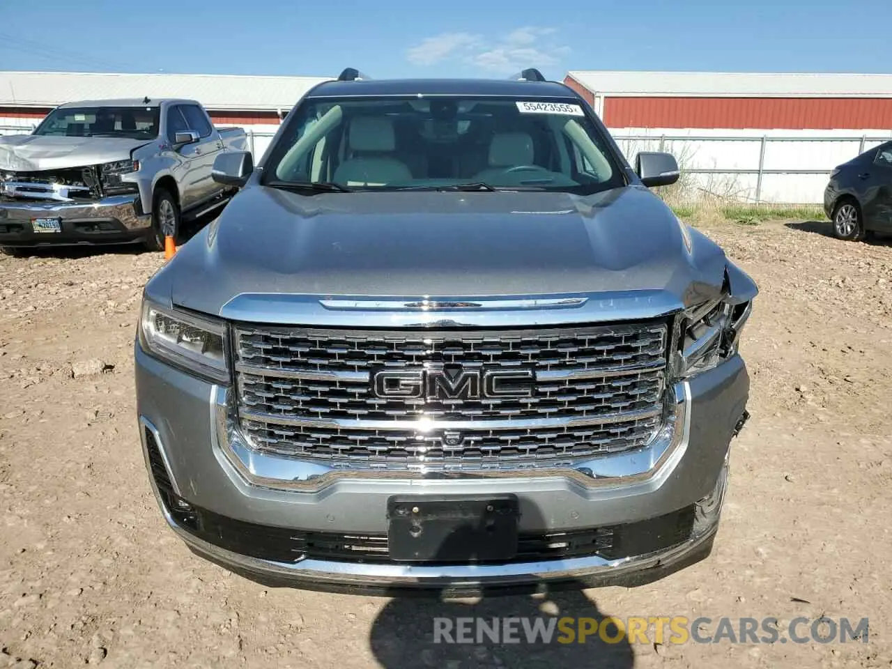 5 fotografías del automóvil dañado 1GKKNXLS7PZ205230 GMC ACADIA DEN 2023