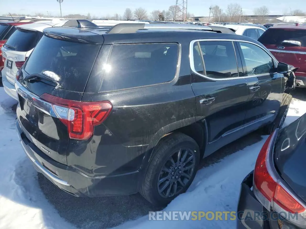 3 fotografías del automóvil dañado 1GKKNXLS8PZ177048 GMC ACADIA DEN 2023