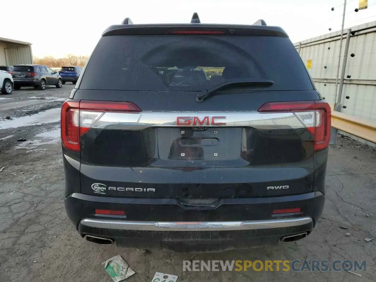 6 fotografías del automóvil dañado 1GKKNXLS8PZ177048 GMC ACADIA DEN 2023