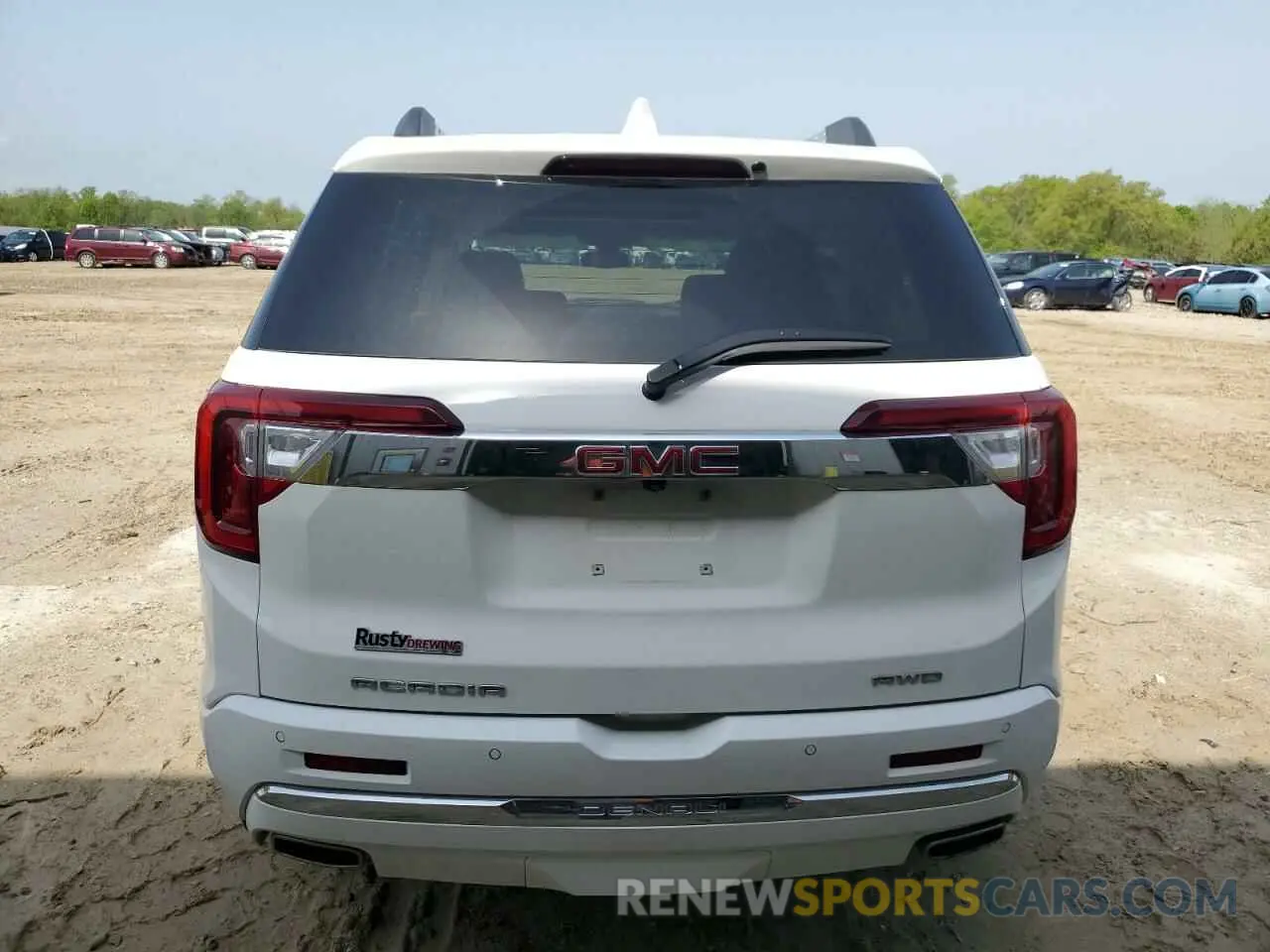 6 fotografías del automóvil dañado 1GKKNXLS9PZ155219 GMC ACADIA DEN 2023