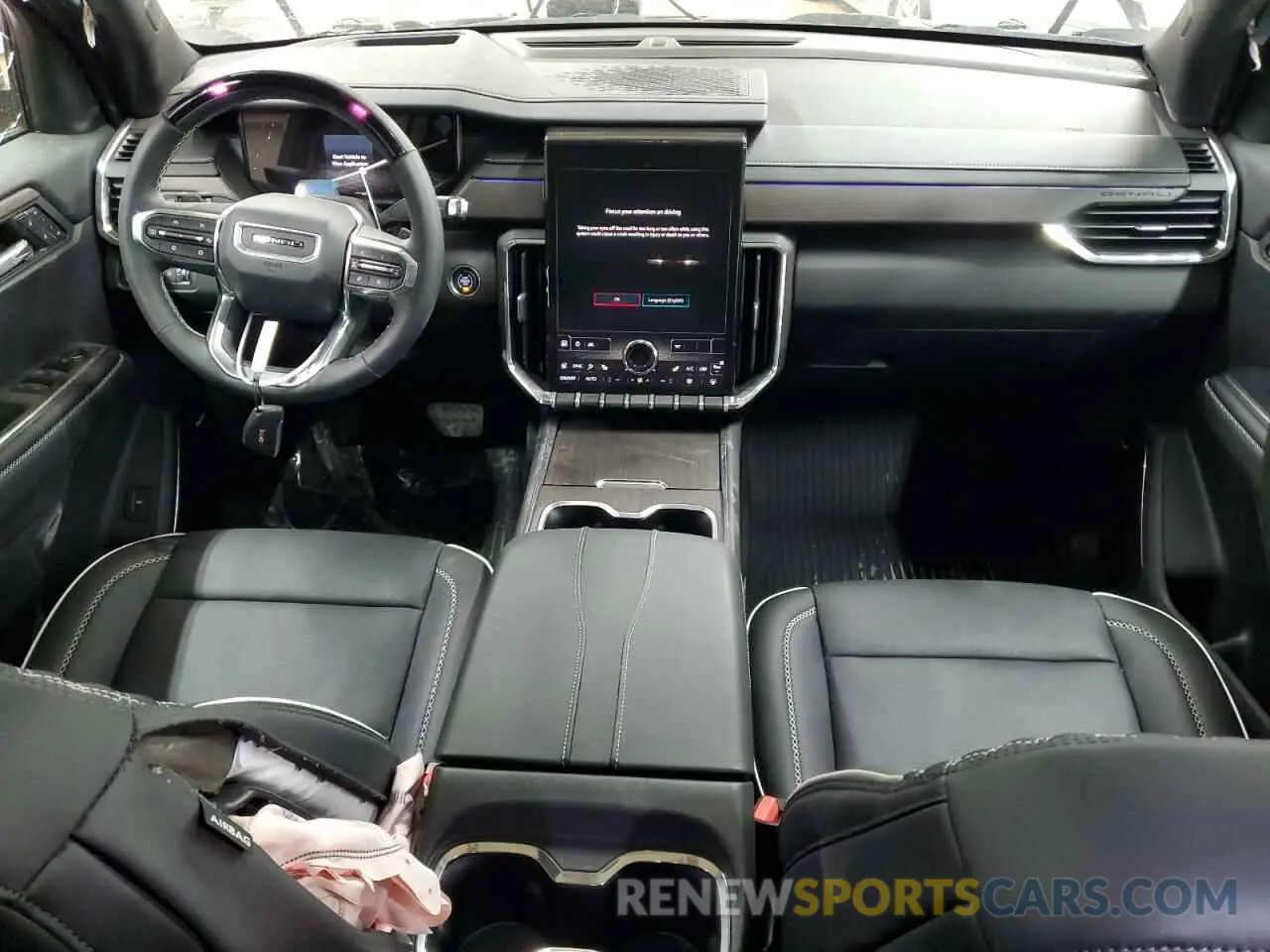 8 fotografías del automóvil dañado 1GKENRKS4RJ175955 GMC ACADIA DEN 2024