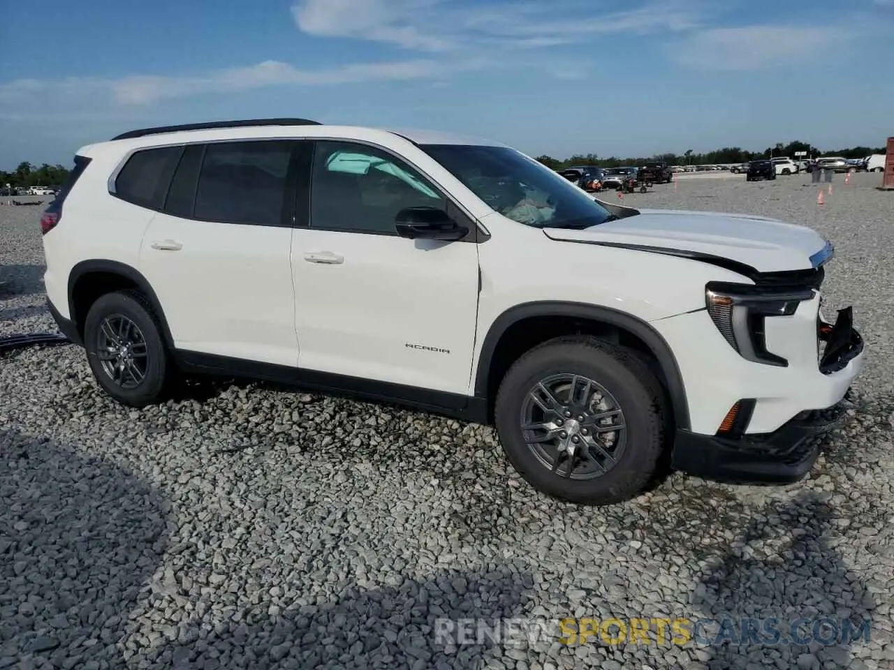 4 fotografías del automóvil dañado 1GKENKRS3SJ132016 GMC ACADIA ELE 2025
