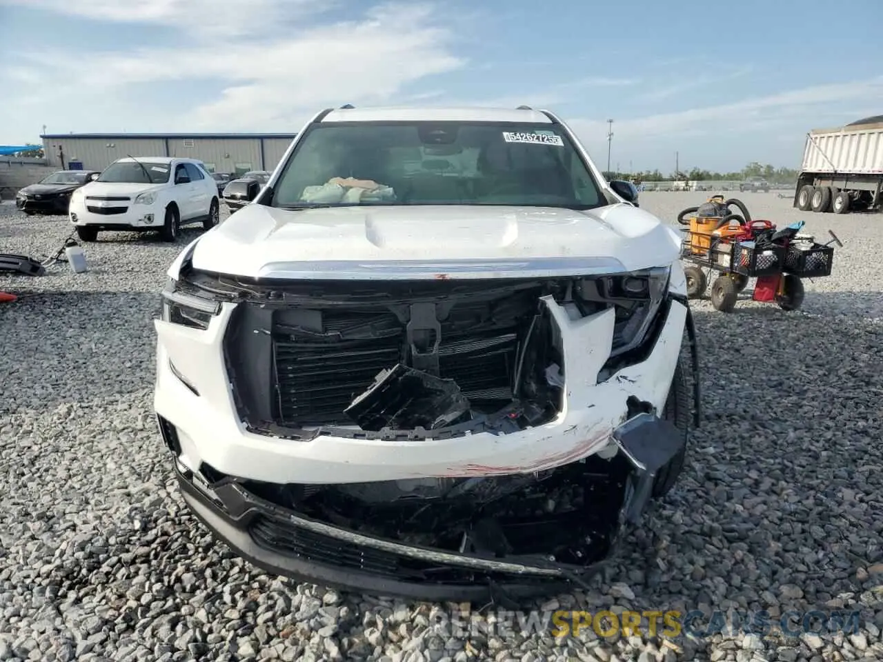 5 fotografías del automóvil dañado 1GKENKRS3SJ132016 GMC ACADIA ELE 2025