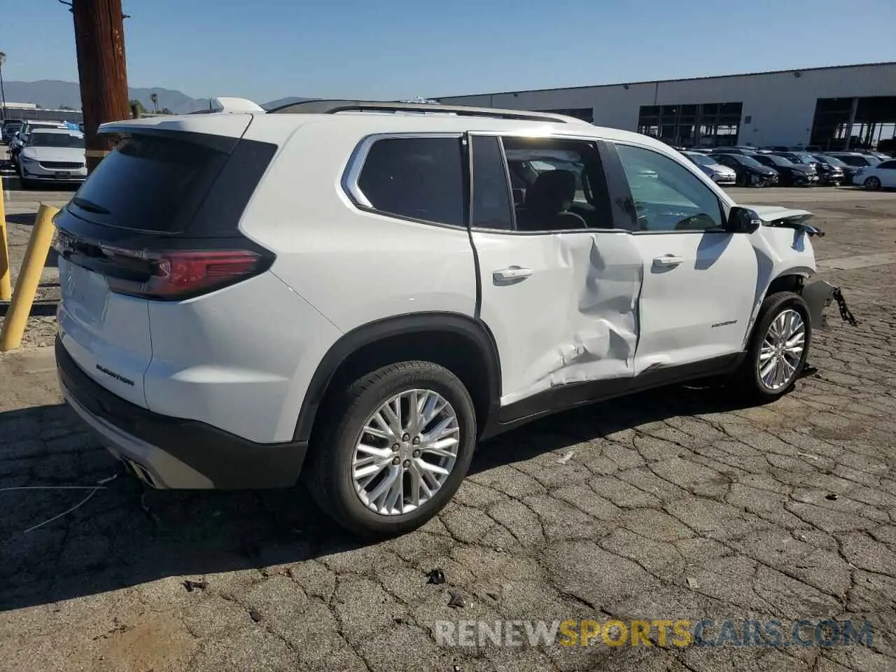 3 fotografías del automóvil dañado 1GKENKKS1RJ196656 GMC ACADIA UPL 2024