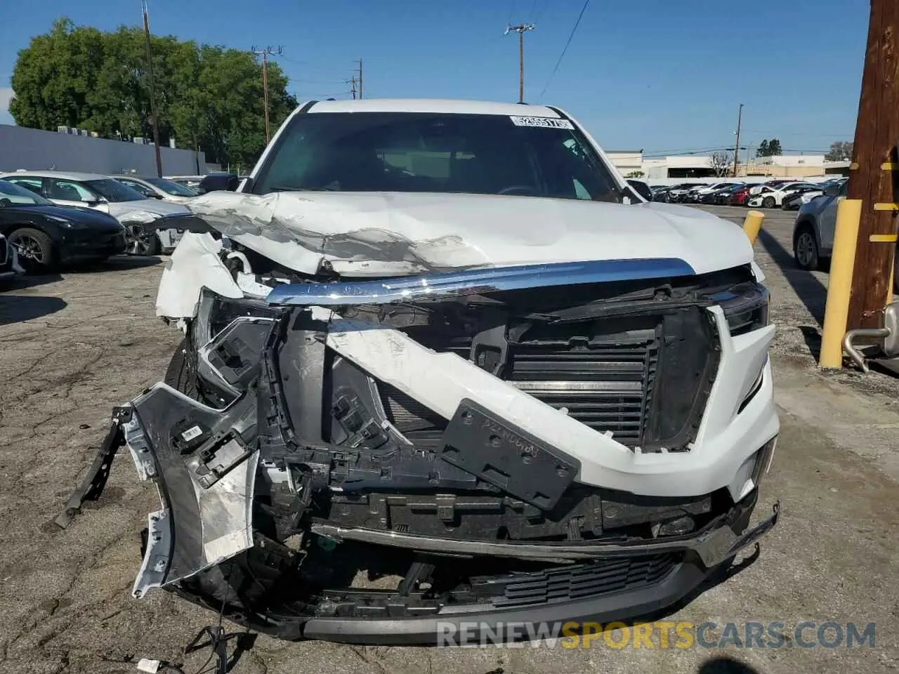 5 fotografías del automóvil dañado 1GKENKKS1RJ196656 GMC ACADIA UPL 2024