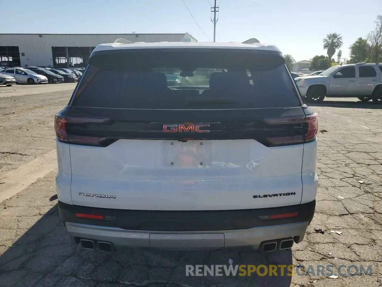 6 fotografías del automóvil dañado 1GKENKKS1RJ196656 GMC ACADIA UPL 2024