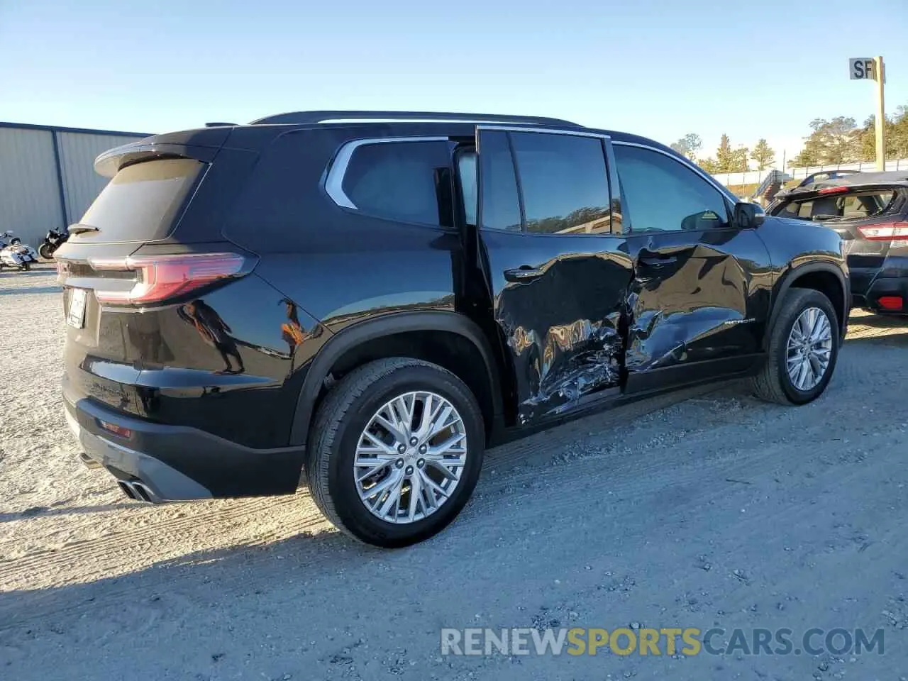 3 fotografías del automóvil dañado 1GKENKKS9RJ193228 GMC ACADIA UPL 2024