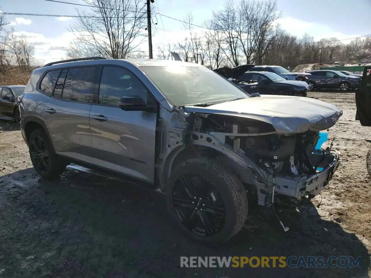 4 fotografías del automóvil dañado 1GKENNKS3RJ210817 GMC ACADIA UPL 2024