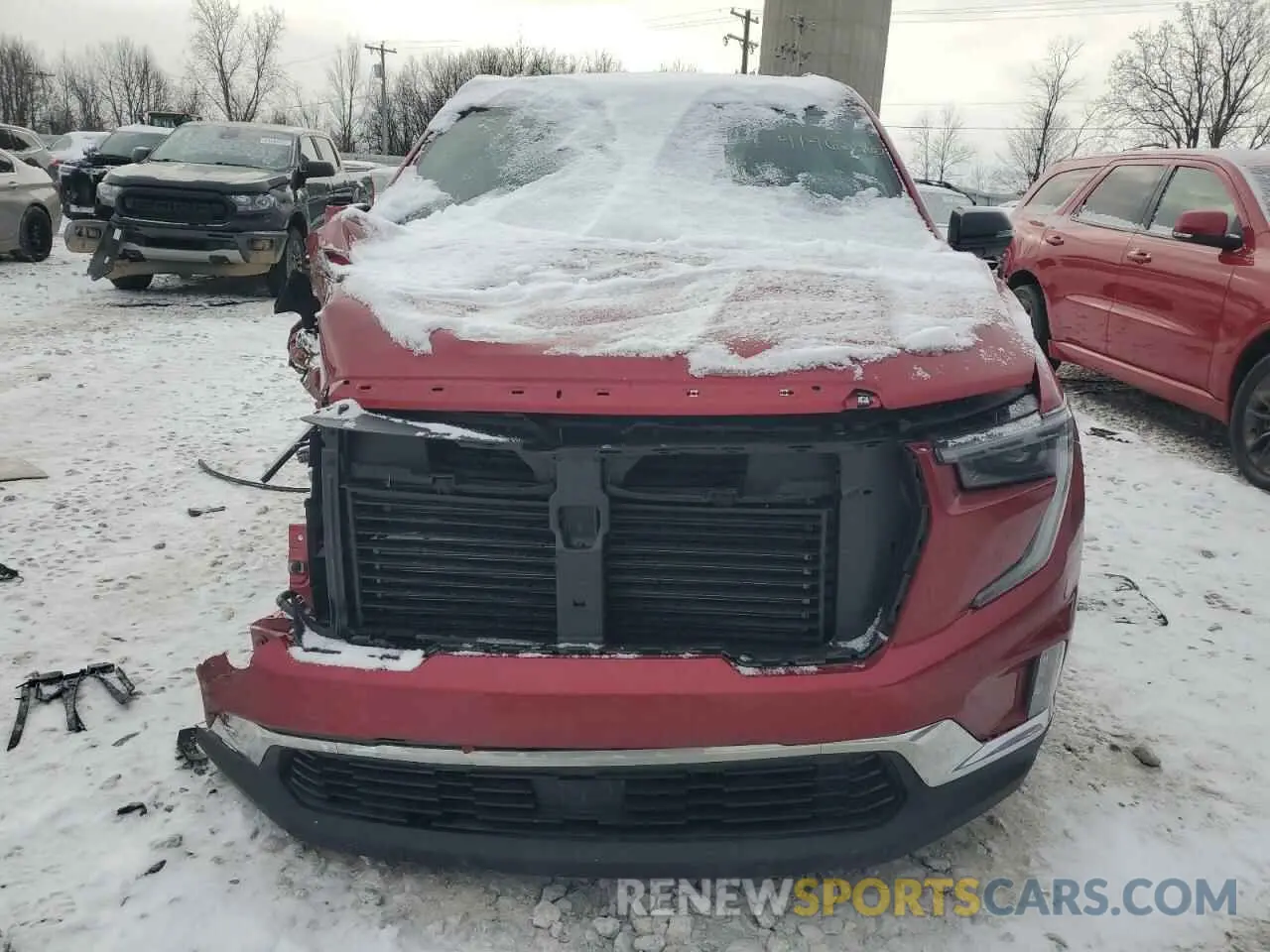 5 fotografías del automóvil dañado 1GKENNKSXRJ185012 GMC ACADIA UPL 2024