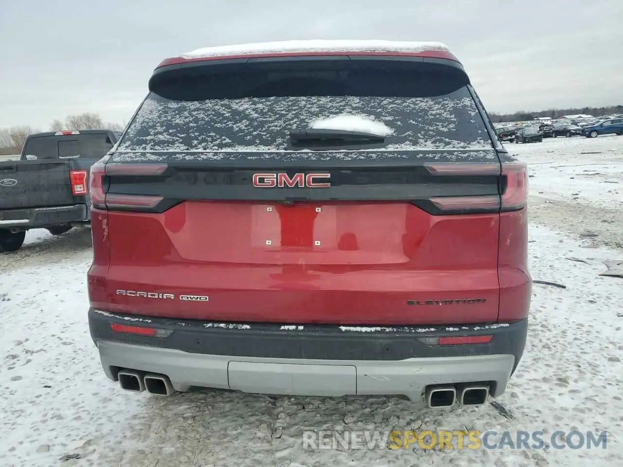 6 fotografías del automóvil dañado 1GKENNKSXRJ185012 GMC ACADIA UPL 2024