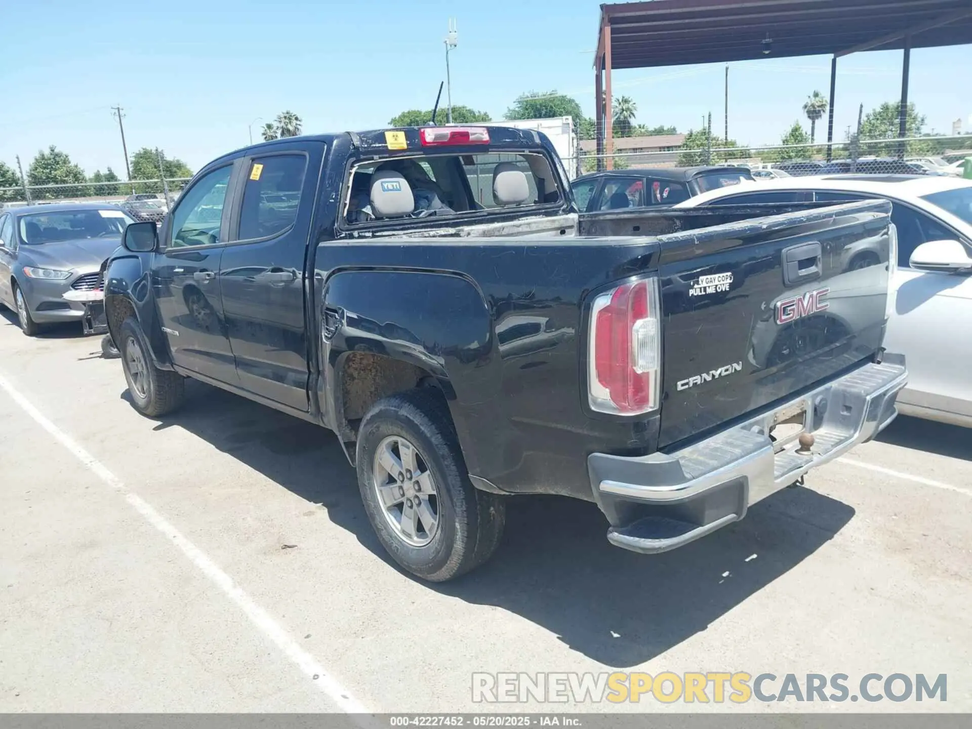 3 fotografías del automóvil dañado 1GTG5BEA5K1252093 GMC CANYON 2019