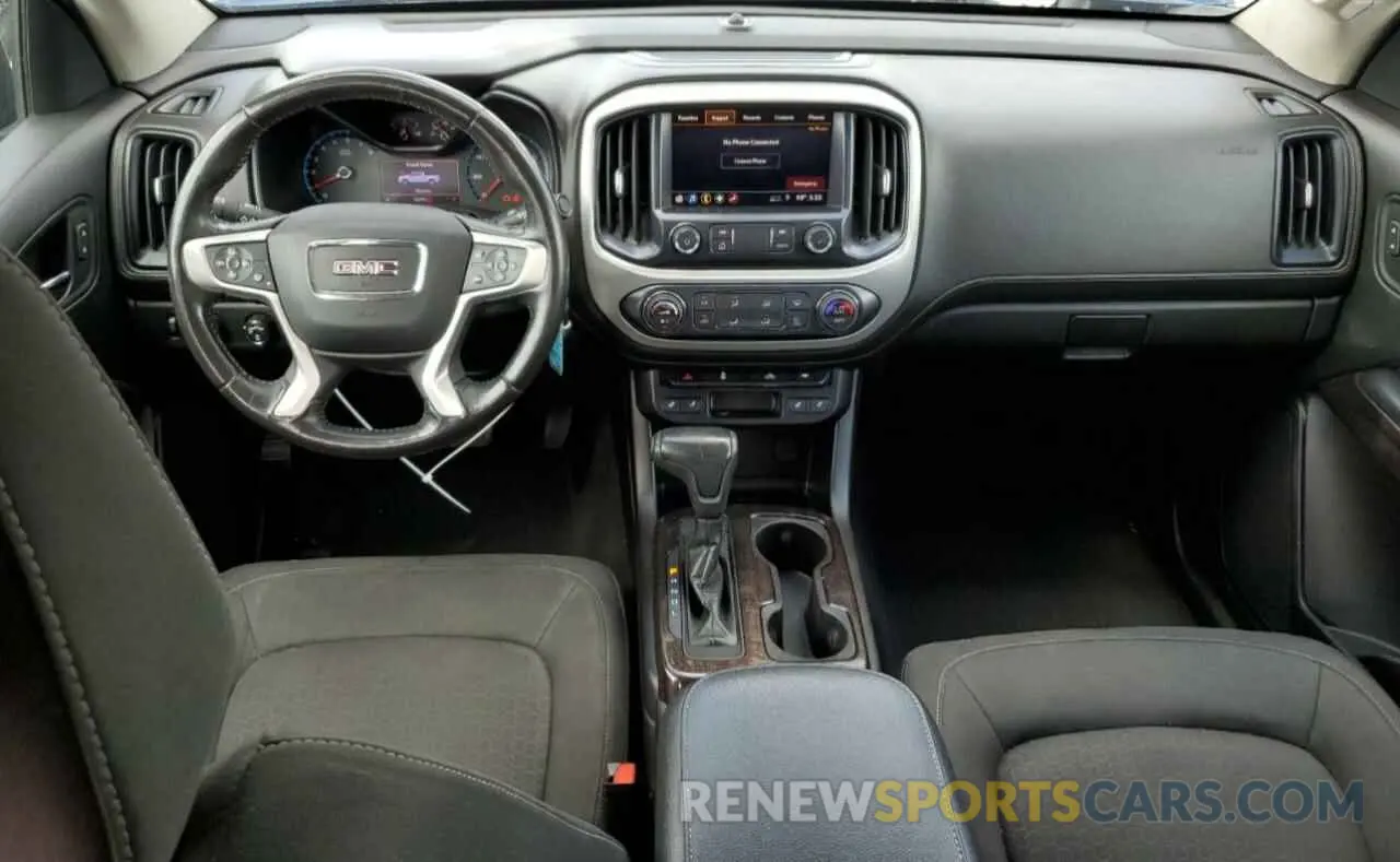 8 fotografías del automóvil dañado 1GTG6CEN5K1120926 GMC CANYON 2019