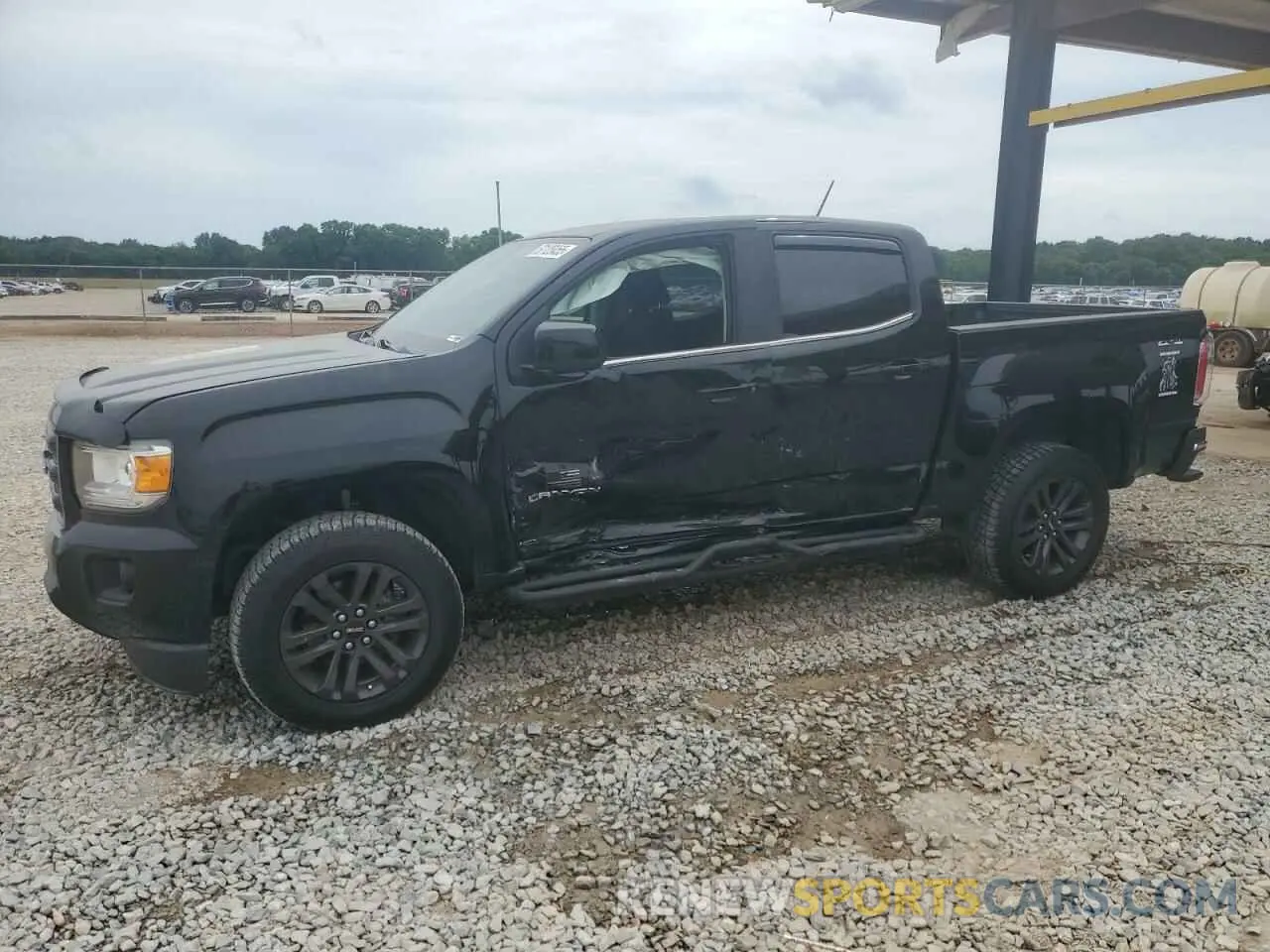 1 fotografías del automóvil dañado 1GTG6CEN6K1330189 GMC CANYON 2019