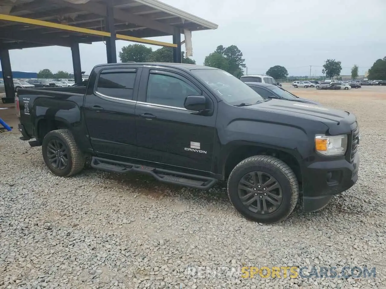 4 fotografías del automóvil dañado 1GTG6CEN6K1330189 GMC CANYON 2019