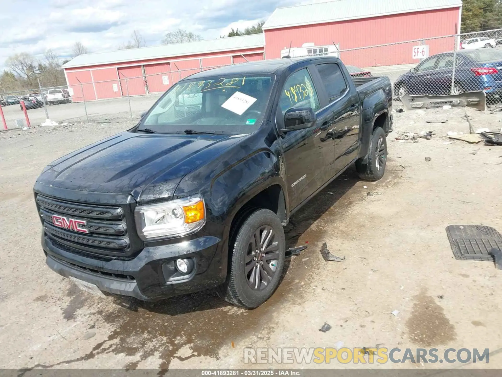 6 fotografías del automóvil dañado 1GTG6CEN6K1332802 GMC CANYON 2019