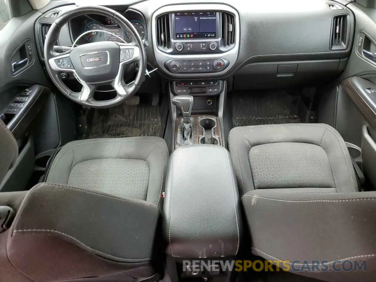 8 fotografías del automóvil dañado 1GTG6CEN7K1291886 GMC CANYON 2019