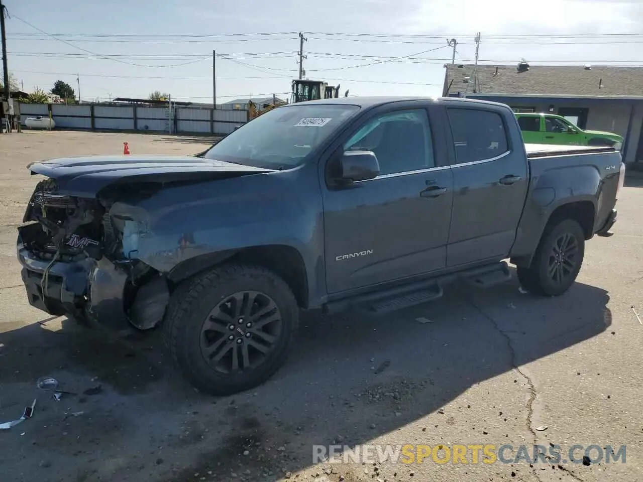 1 fotografías del automóvil dañado 1GTG6CEN7K1352685 GMC CANYON 2019