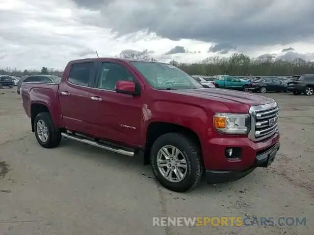 14 fotografías del automóvil dañado 1GTG6CEN8K1229221 GMC CANYON 2019