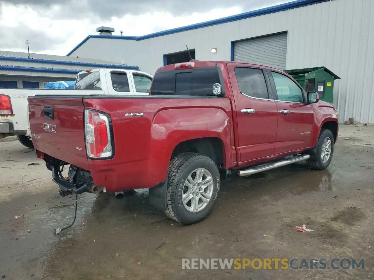 3 fotografías del automóvil dañado 1GTG6CEN8K1229221 GMC CANYON 2019