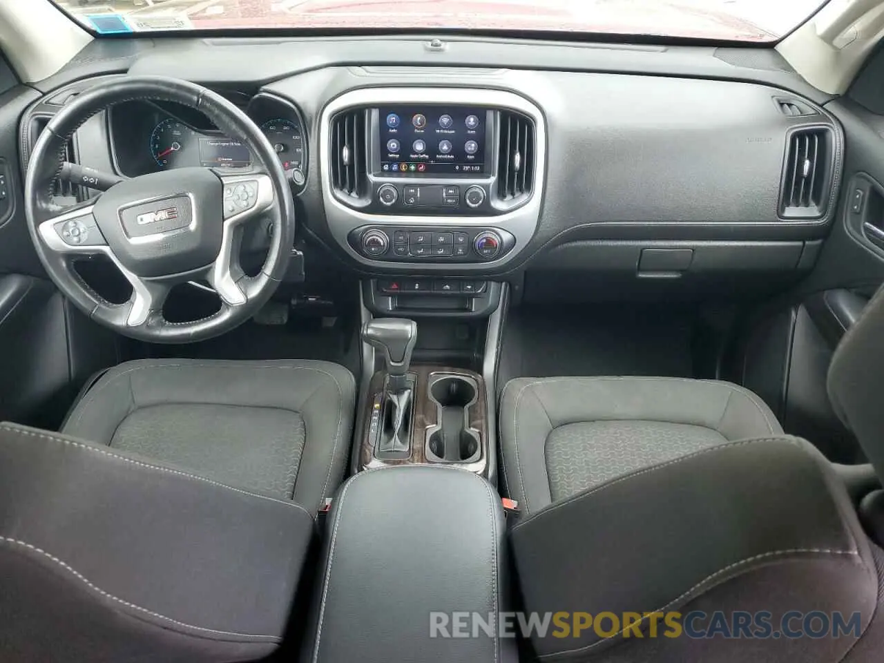 8 fotografías del automóvil dañado 1GTG6CEN8K1229221 GMC CANYON 2019