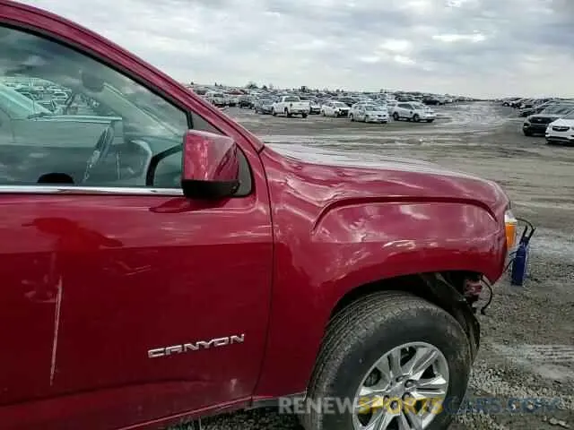10 fotografías del automóvil dañado 1GTG6CENXK1208984 GMC CANYON 2019