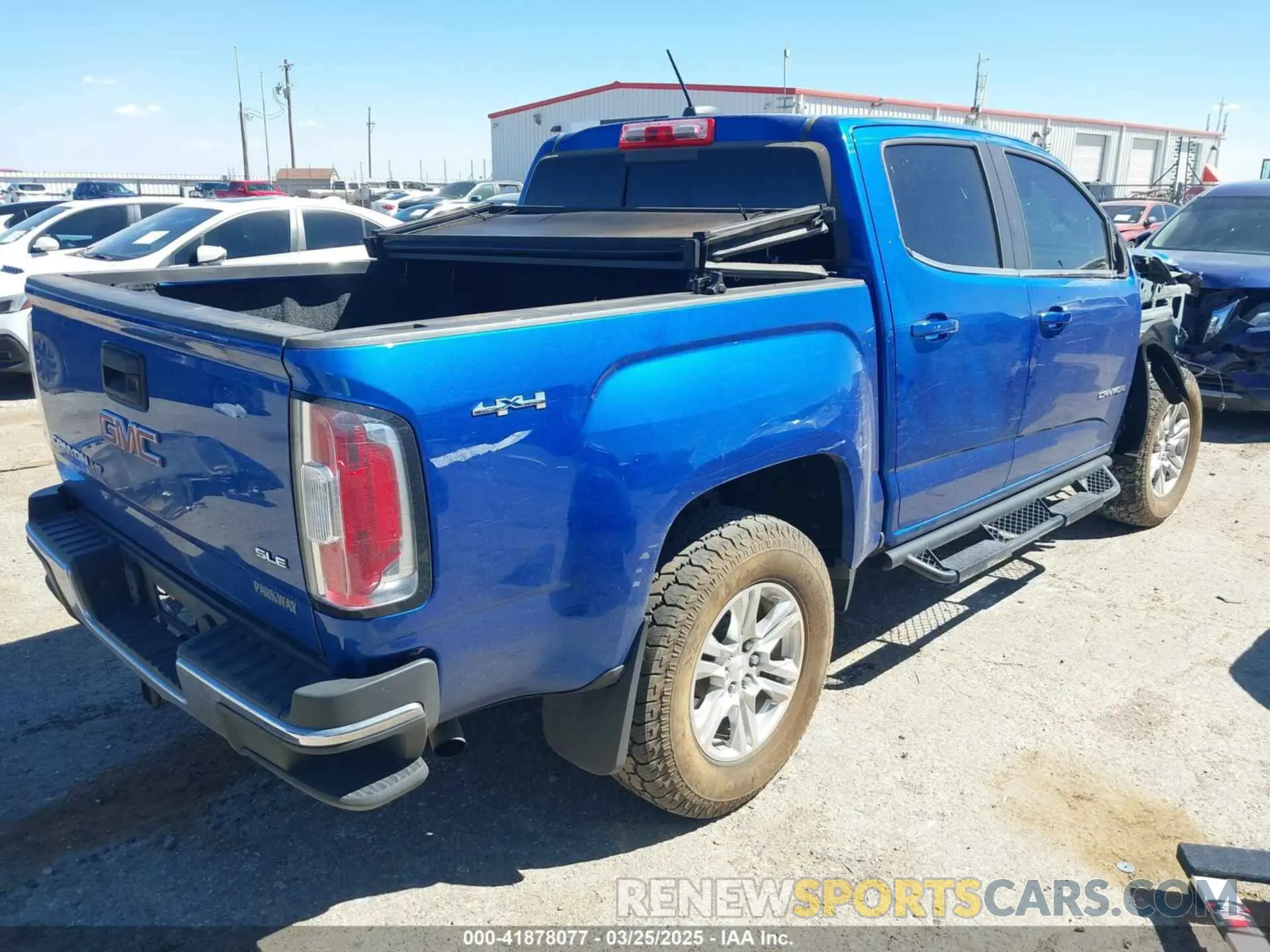 4 fotografías del automóvil dañado 1GTG6CENXK1222416 GMC CANYON 2019