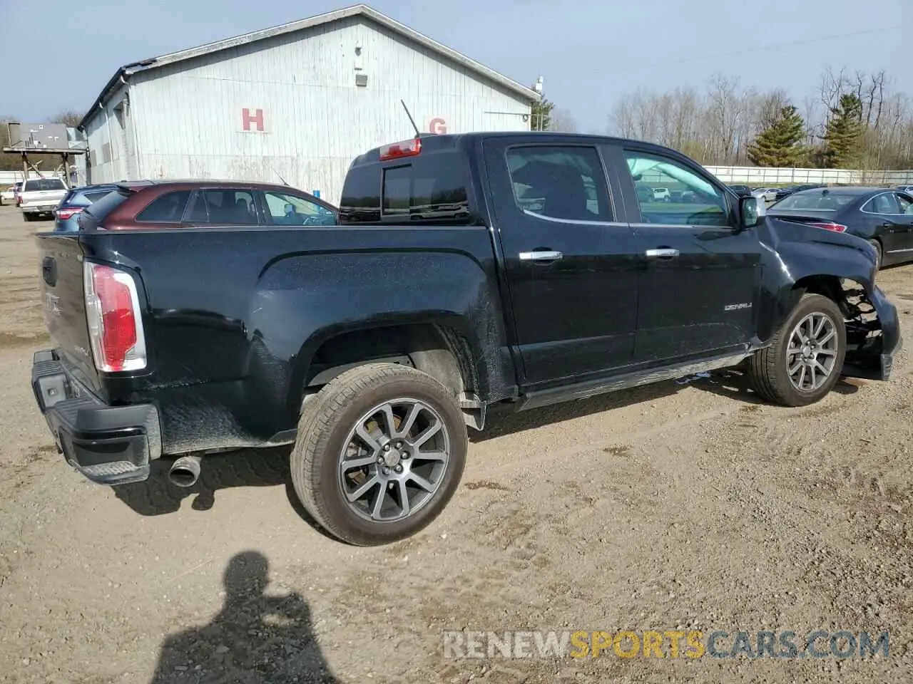 3 fotografías del automóvil dañado 1GTG6EEN4K1345592 GMC CANYON 2019