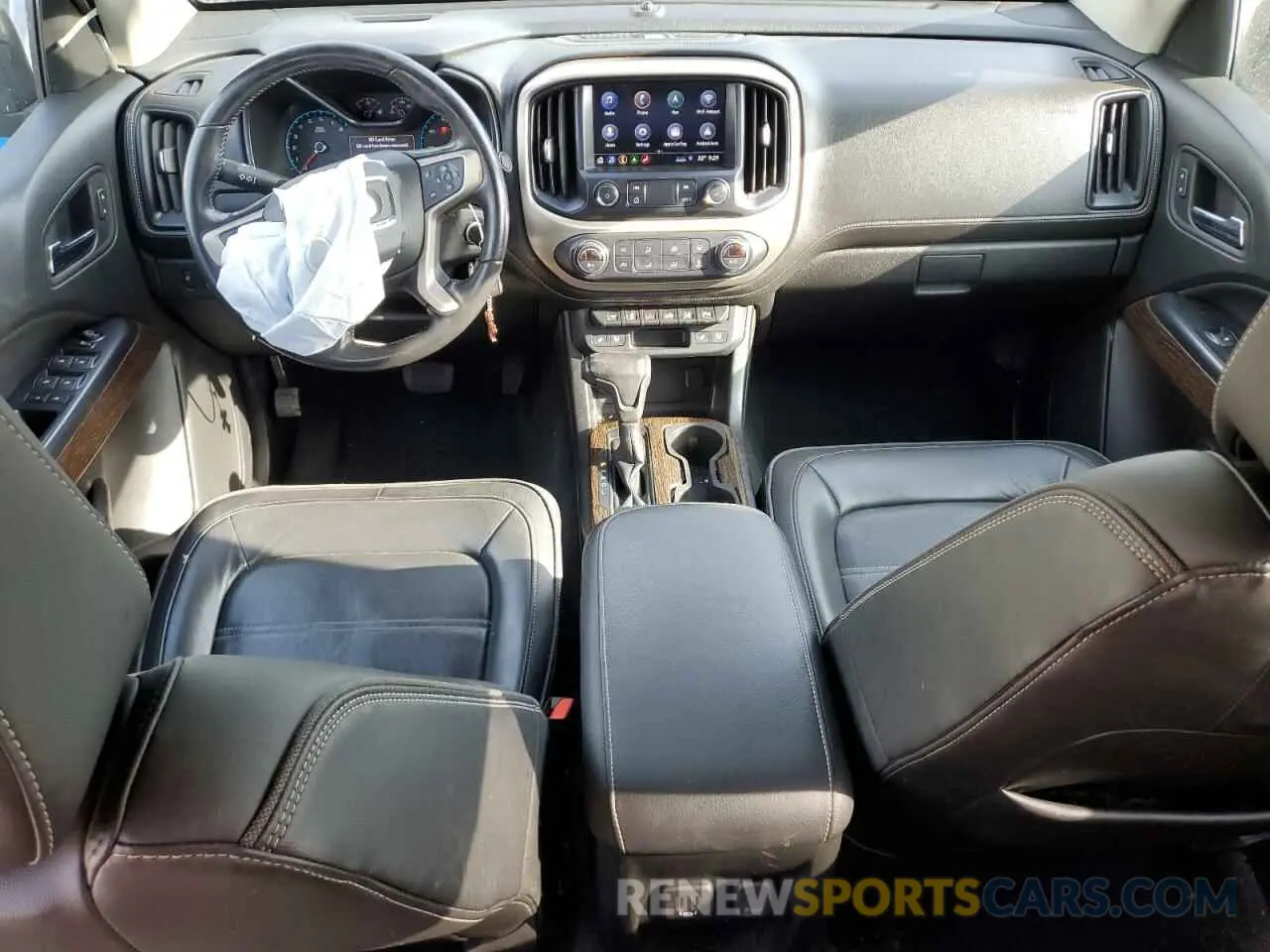 8 fotografías del automóvil dañado 1GTG6EEN4K1345592 GMC CANYON 2019