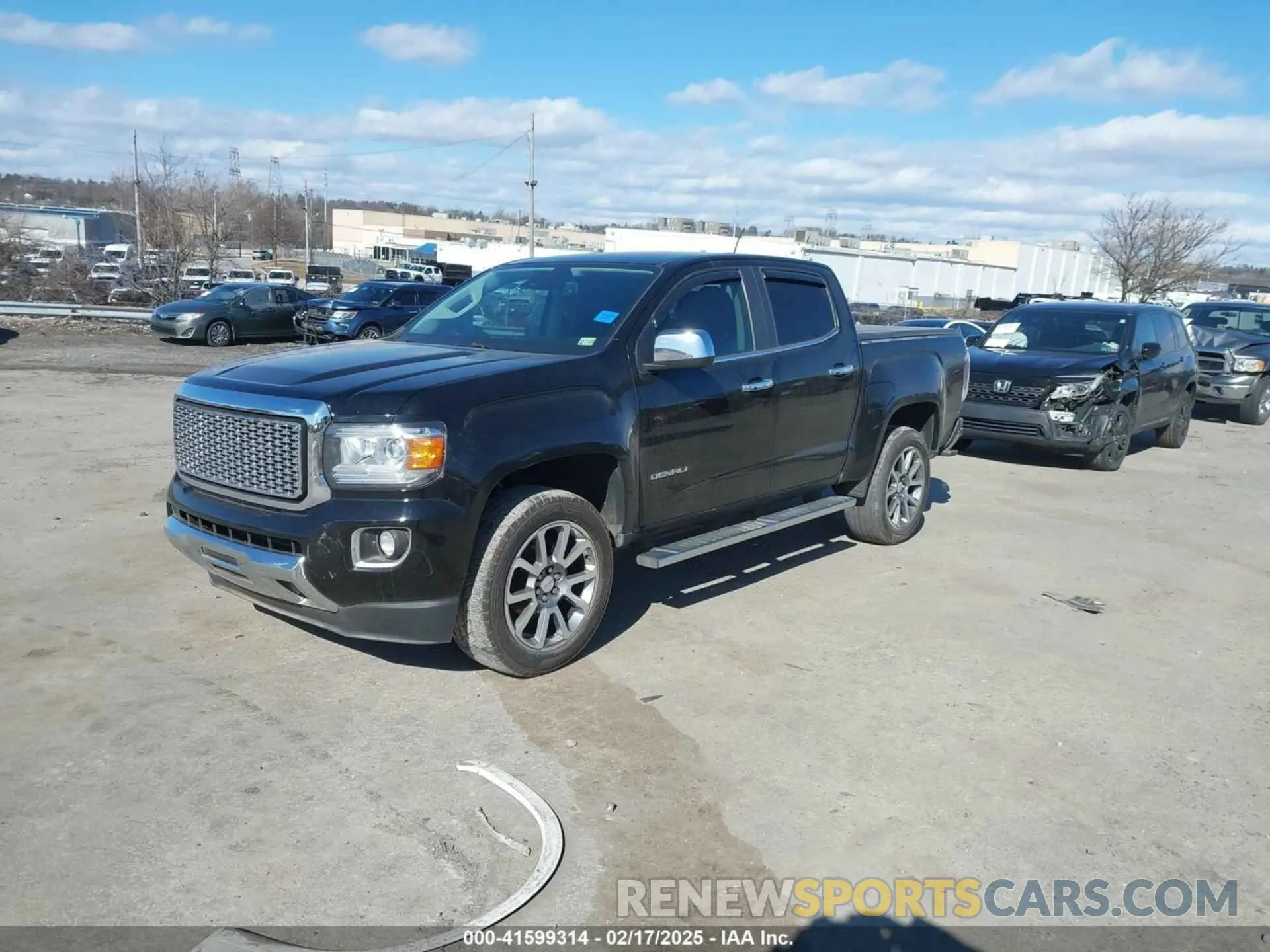 2 fotografías del automóvil dañado 1GTG6EEN5K1135003 GMC CANYON 2019