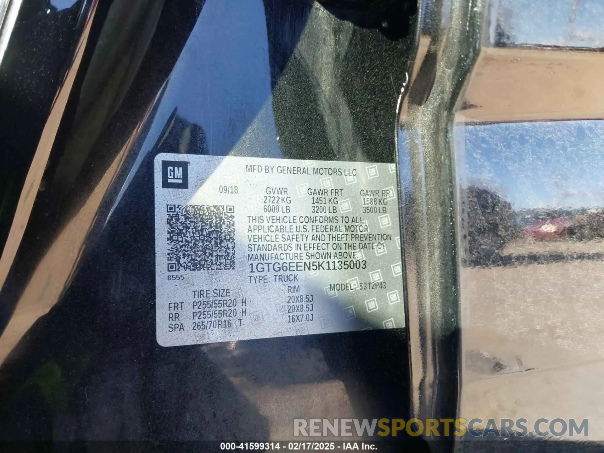 9 fotografías del automóvil dañado 1GTG6EEN5K1135003 GMC CANYON 2019