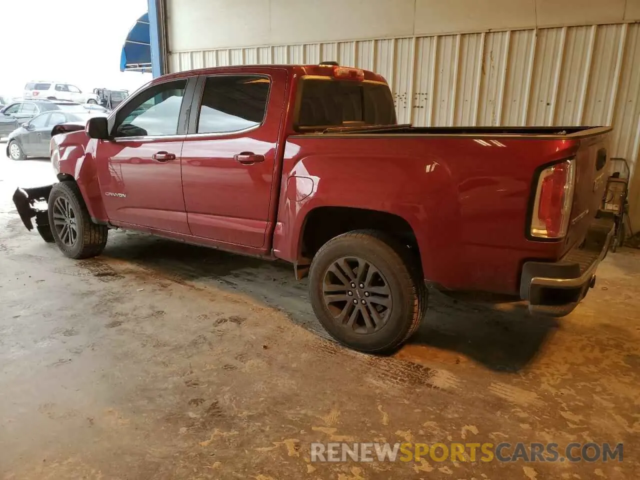 2 fotografías del automóvil dañado 1GTG5CEN1L1111967 GMC CANYON 2020