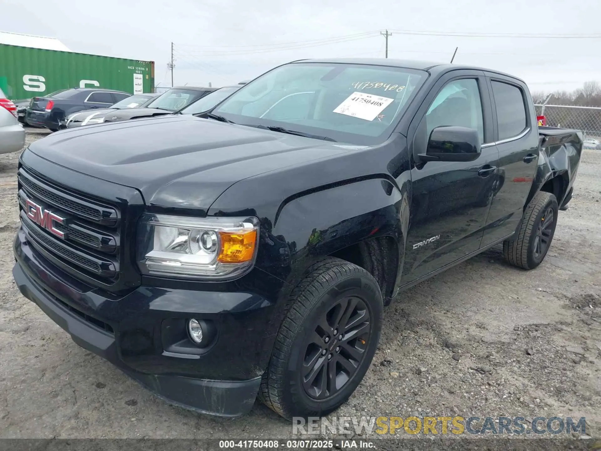 2 fotografías del automóvil dañado 1GTG5CEN1L1228903 GMC CANYON 2020