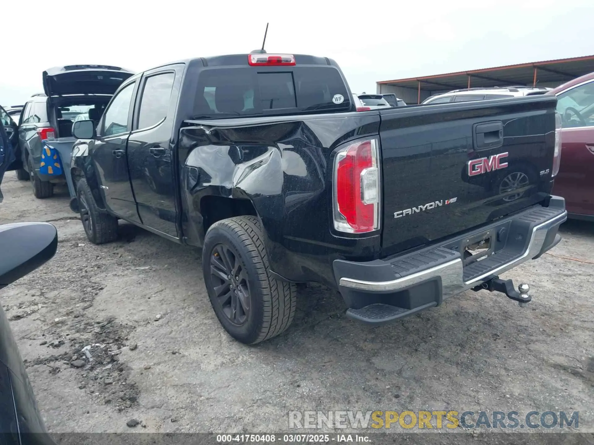 3 fotografías del automóvil dañado 1GTG5CEN1L1228903 GMC CANYON 2020