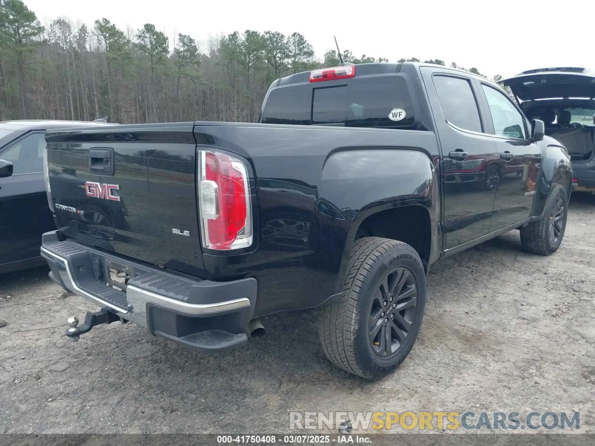 4 fotografías del automóvil dañado 1GTG5CEN1L1228903 GMC CANYON 2020