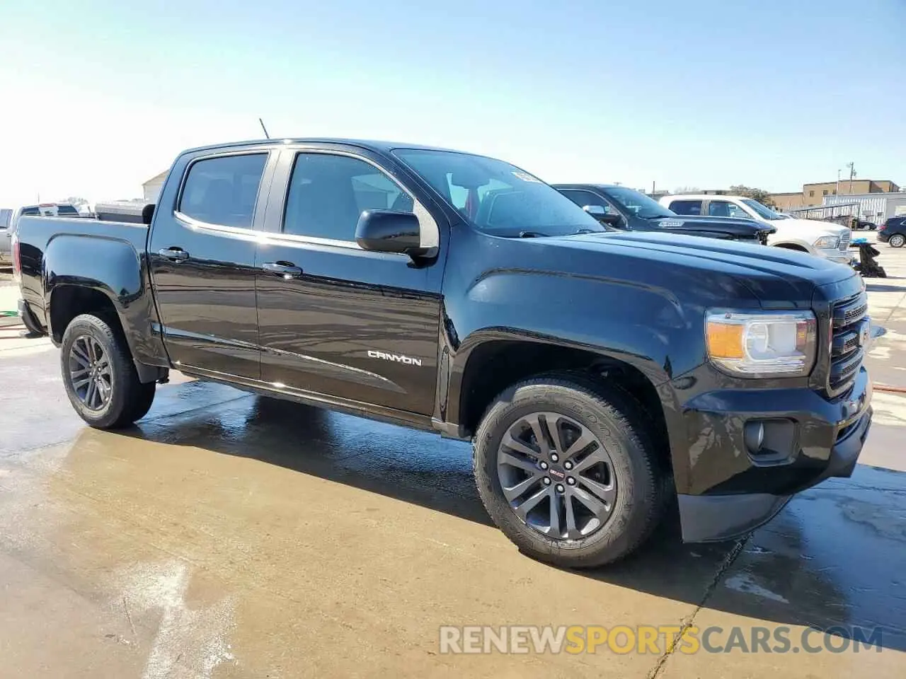 4 fotografías del automóvil dañado 1GTG5CEN2L1135565 GMC CANYON 2020
