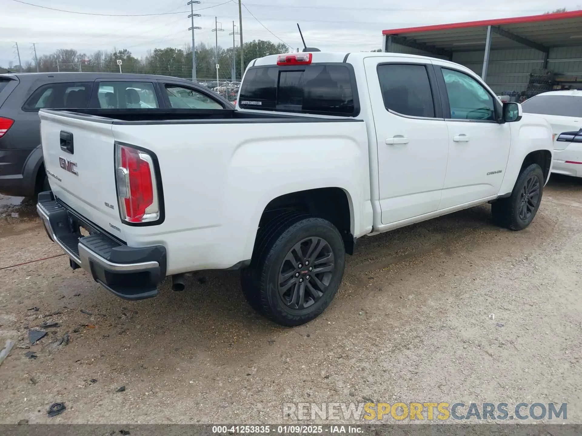 4 fotografías del automóvil dañado 1GTG5CEN6L1116260 GMC CANYON 2020
