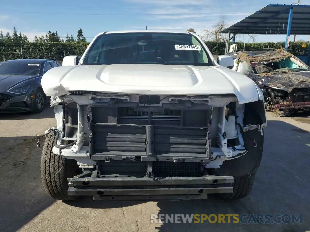 5 fotografías del automóvil dañado 1GTG5CEN8L1180252 GMC CANYON 2020