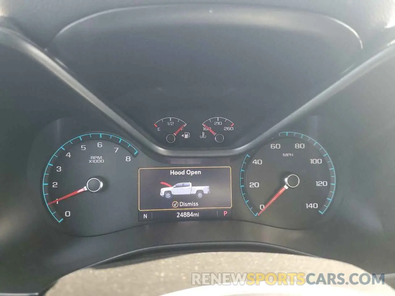 9 fotografías del automóvil dañado 1GTG5CEN8L1180252 GMC CANYON 2020