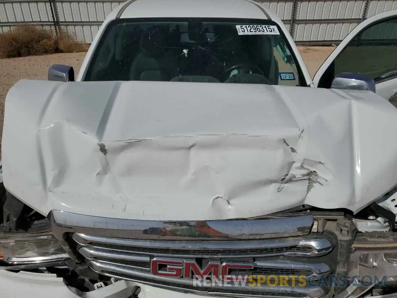 12 fotografías del automóvil dañado 1GTG6DEN3L1229537 GMC CANYON 2020