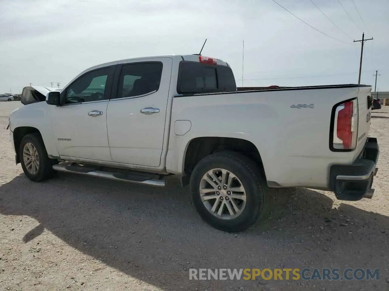 2 fotografías del automóvil dañado 1GTG6DEN3L1229537 GMC CANYON 2020