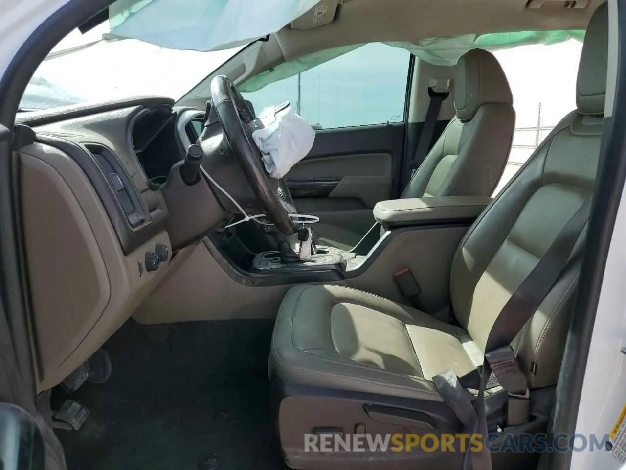 7 fotografías del automóvil dañado 1GTG6DEN3L1229537 GMC CANYON 2020