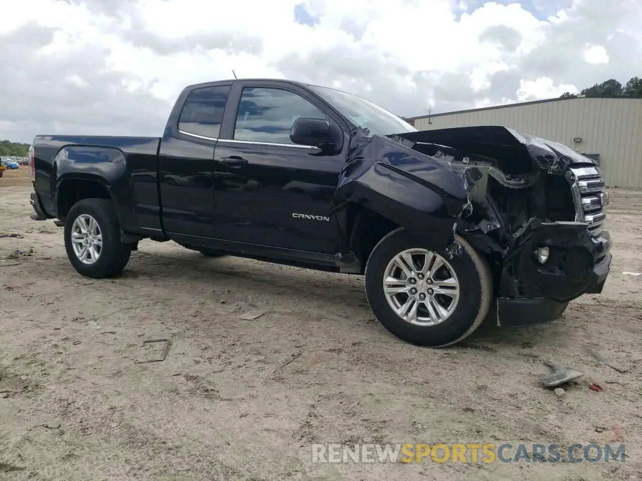 4 fotografías del automóvil dañado 1GTH5CEA9L1175742 GMC CANYON 2020