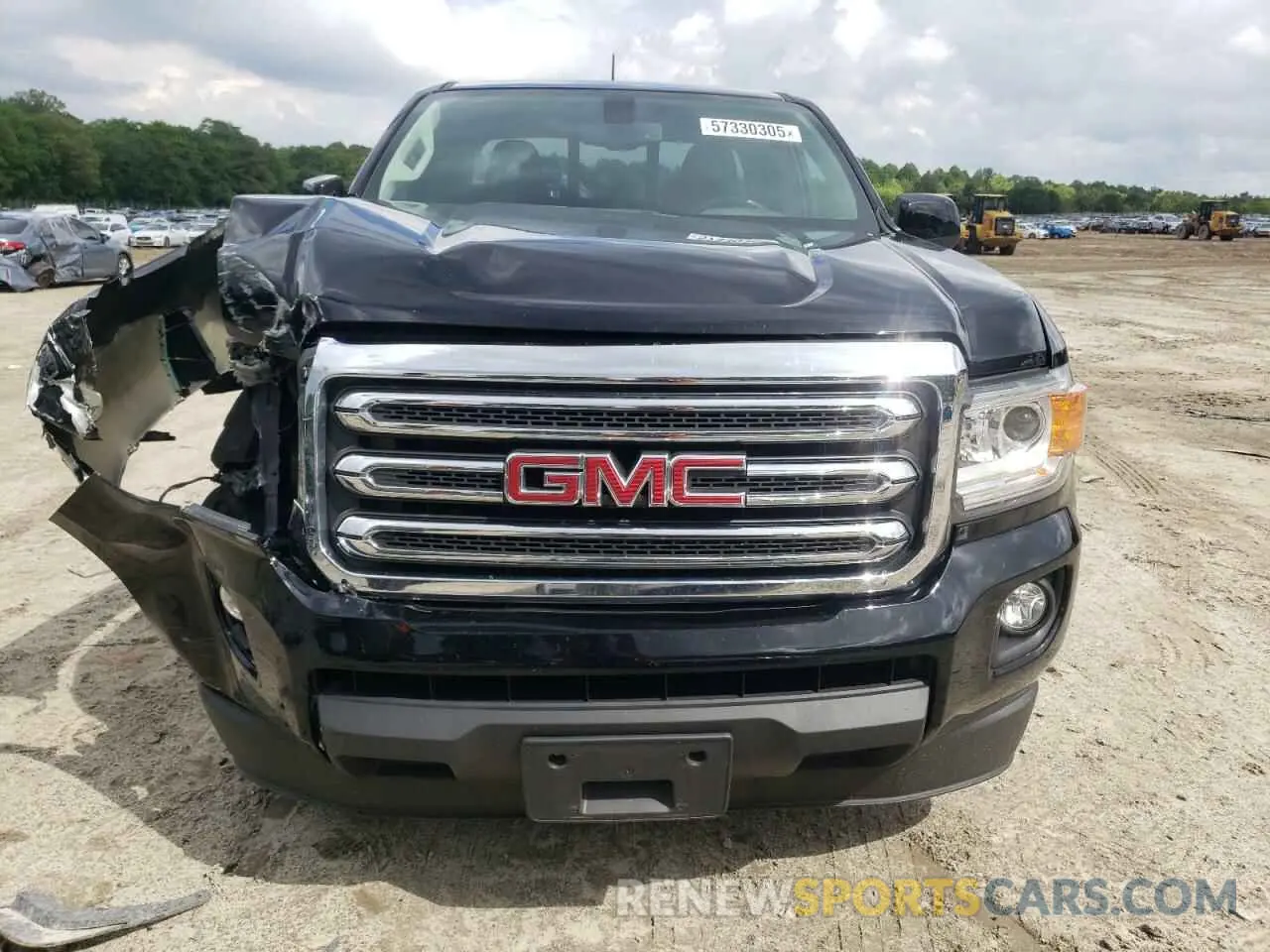 5 fotografías del automóvil dañado 1GTH5CEA9L1175742 GMC CANYON 2020
