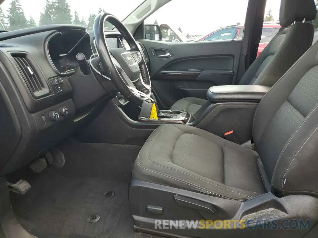 7 fotografías del automóvil dañado 1GTH6CEN0L1125215 GMC CANYON 2020