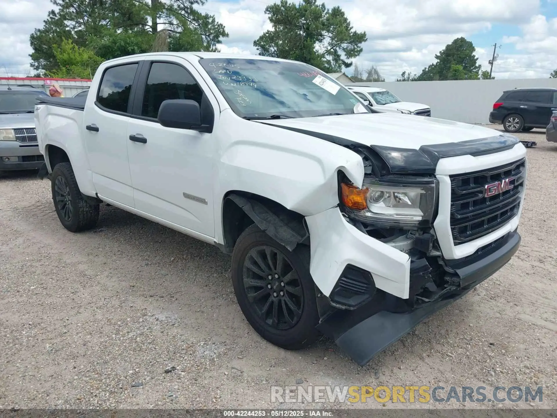 1 fotografías del automóvil dañado 1GTG5BEA0M1118949 GMC CANYON 2021