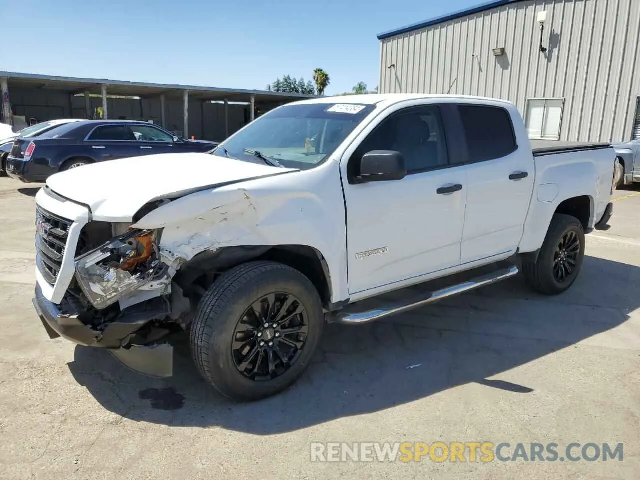 1 fotografías del automóvil dañado 1GTG5BEN1M1199057 GMC CANYON 2021